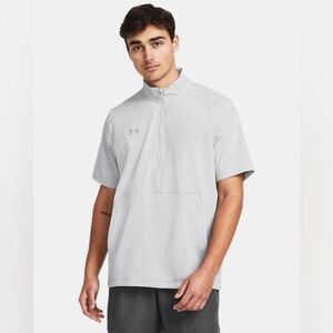 Under Armour Motivate 2.0 Short Sleeve Large White
